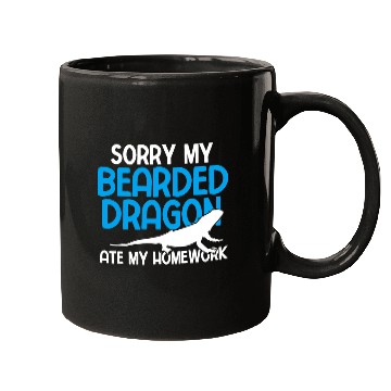 Discover Bearded Dragon Pet Sorry BeardedLizard Ate My homesworkfunny Lizardmom Mugs