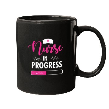 Discover nurses Job In Progress Nursing Student Certified nurses Assistant Mugs