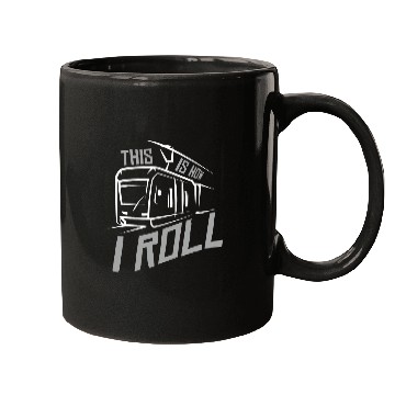 Discover Railway Underground Model Railway Locomotive Lock Mugs