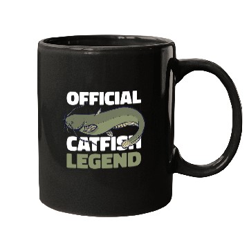 Discover Fishing Fun Legend with a Catfish Mugs