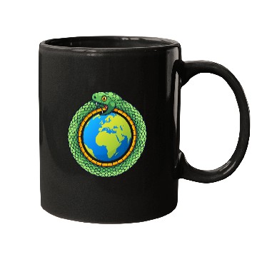 Discover Python Pet Snake Lover Reptile Snakes Herpetology Ball Python Mugs
