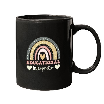 Discover Rainbow Appreciation Back To School Educational Interpreter Mugs