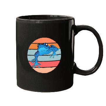 Discover Frog Pet Nice Blue Poison Dart Frog Mugs
