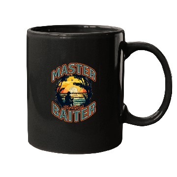 Discover Fishing Fun Master Baiter Worldwide Fishing Enthusiast Mugs