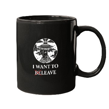 Discover Aliens UFO I want to leave 2believe 2alien extraterrestrial UFO Mugs