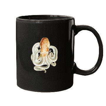 Discover Octopus Pet Creature Under the Sea Ocean Animal Marine Biologist Mugs