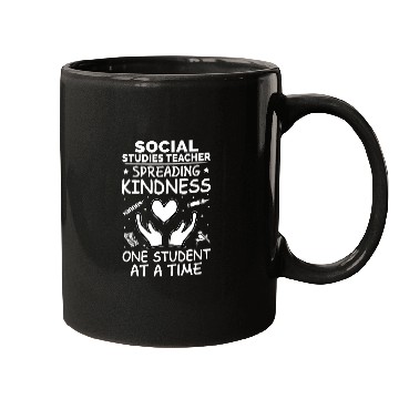 Discover Book Fun Social Studies Teacher Spreading Kindness One Student Mugs