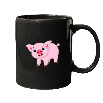 Discover Pig Pet Face Gift For 6 Mugs