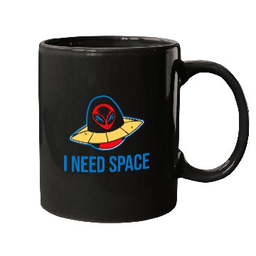 Discover Aliens UFO I need space  for astronomy geek alien 1 Mugs