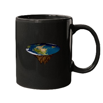 Discover Flat Earth Society 2Flat Earth Map Model Globe Mugs