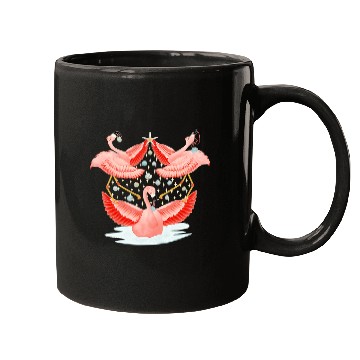Discover Flamingo Pet Joy Christmas Tree 161 Mugs