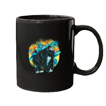 Discover Gorilla Pet Tropical Exotic Monkey Lover Ape Rainforest Animal Gorilla Mugs