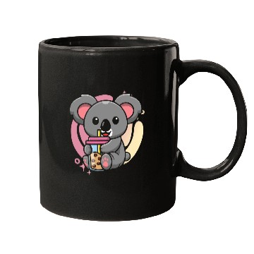 Discover Koala Pet Kawaii Koala Bubble Tea Boba Tea Cute Koala Mugs