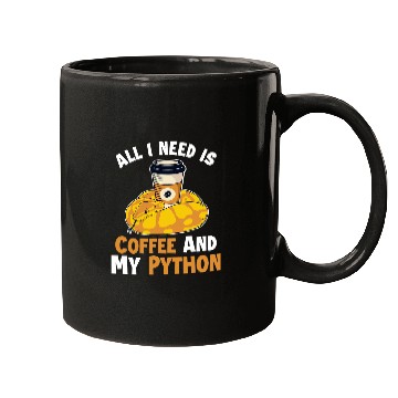 Discover Python Pet and Python Snake Lover Pythonidae Banana Ball Python 1 Mugs