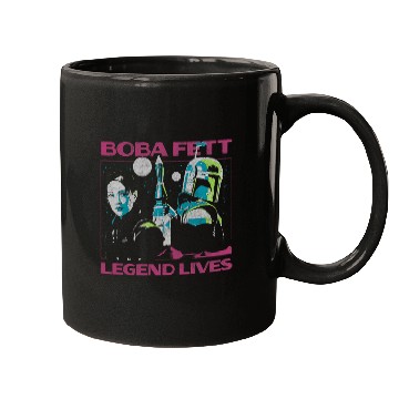 Discover Book Fun Star Wars The Book Of Boba Fett The Legend Lives Retro Mugs