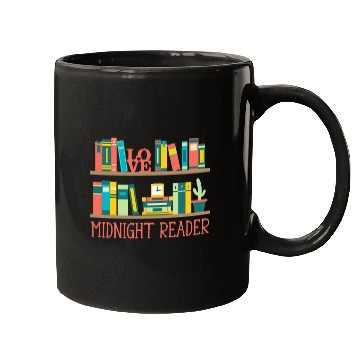 Discover Midnight Reader Bookworm Reading Coachs Book Lover 1 Mugs