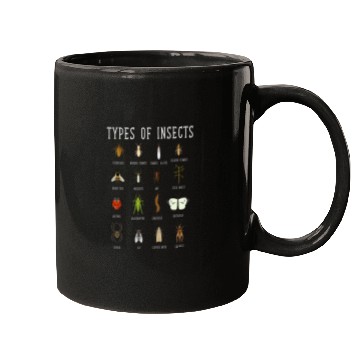Discover Entomologist Bug Types of Insects Mugs