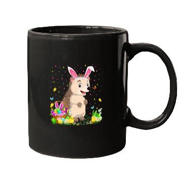 Discover Hedgehog Pet Easter Hedgehogs Bunny Egg Hunting Hedgehogs Easter Sunday Mugs