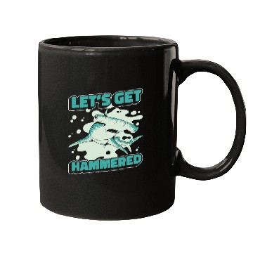 Discover Shark Pet Hammerhead Shark Hammer Fish 2 Mugs