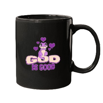 Discover Gecko Pet God Is Good Mugs