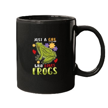 Discover Frog Pet Just A Girl Who Loves Frogs Animal Lover Frog Toad Mugs