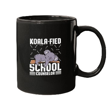 Discover Koala Pet Mens KoalaFied School Counselor Student Advisor Consulting3 Mugs