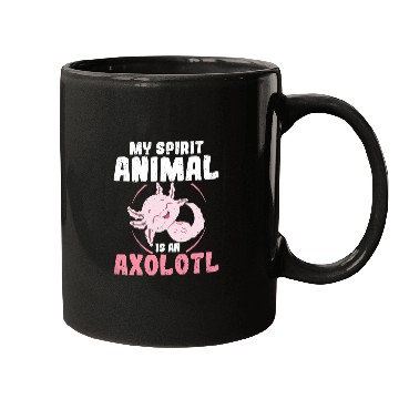 Discover Axolotls Pet Funny My Spirit Animal Axolotls Mexican Salamander Amphibian 407 Mugs