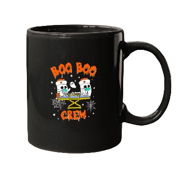 Discover nurses Job boo boo crew doctor paramedic emt nurses halloween 91 Mugs