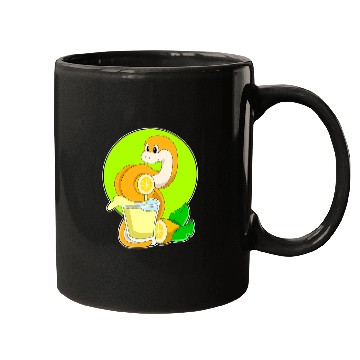 Discover Snake Pet Lemon juice Mugs