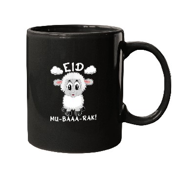 Discover Sheep Pet Cute Funny Eid Mubarak Eid al Fitr Ramadan Funny sheep 86 Mugs