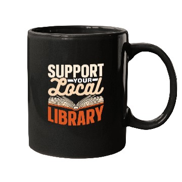 Discover Book Fun Support Your Local Library Lover Librarian Books Library Mugs
