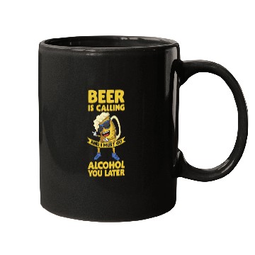 Discover Beer Fun Beer is calling Drunk Beer Garden Alcohol lover Mugs