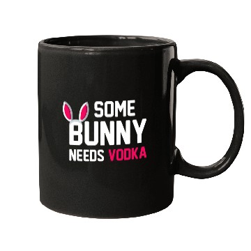 Discover Wines Fun Some Bunny Needs Vodka Easter Bunny Mugs