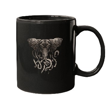 Discover Elephant Pet Cthulhu Cult Cute Necronomicon Mugs