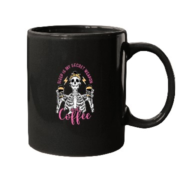 Discover Coffee Fun Skeletons Drinking Coffee Tired Mom Needs Coffee 2 Mugs