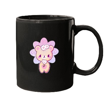 Discover Bear Pet Kawaii Bear Teddy Sakura Pastel Goth Mugs