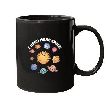 Discover Astronaut Job I Need More Space Science Teacher Sun Earth Solar System Mugs