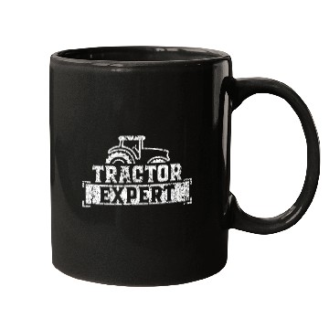 Discover Tractor Fun Expert Farmer Driver Tractors Agricultural 2 Mugs