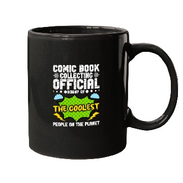 Discover Book Fun Comic Book Collecting Comic Book Owner Comics Collector Mugs