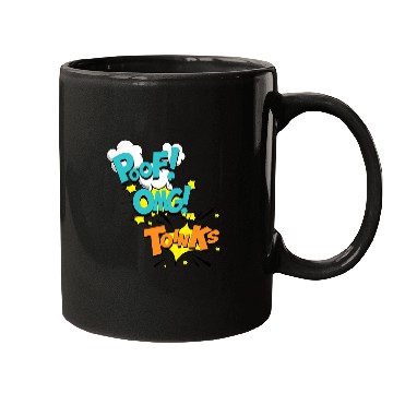 Discover Book Fun Comic Book Effect POOF OMG TOINKS Mugs