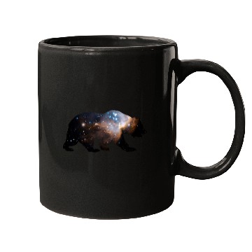 Discover Bear Pet Space Bear NASA Hubble Space Telescope Mugs