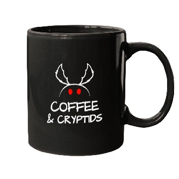 Discover Coffee Fun and Cryptids Cute Mothman Cryptid Cryptozoology Mugs