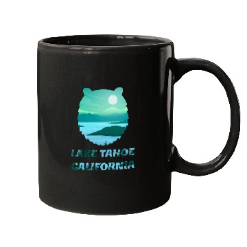Discover Bear Pet Lake Tahoe californias Nevada Bear Face Mugs