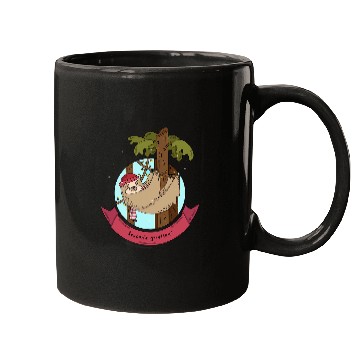 Discover Sloth Pet Christmas Sloth Seasons Greetings Mugs