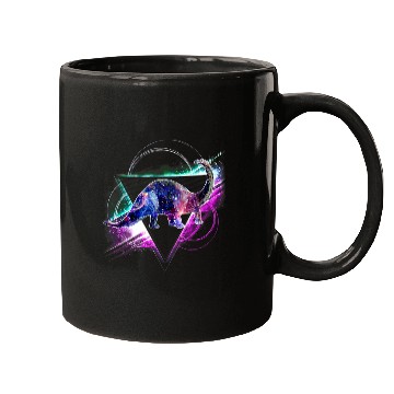 Discover Aesthetic Galaxy Brontosaurus Mugs