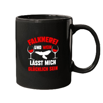 Discover Wines Fun Falkner Falconry Mugs
