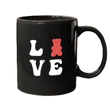 Discover Bear Pet Love Gummy Bear Juicy Fruity Candy Lovers Adult And Youth Mugs