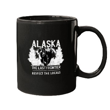 Discover Bear Pet denali mountain alaska last frontier grizzly bear Mugs