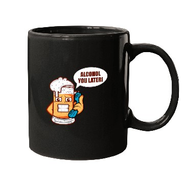 Discover Beer Fun Alcohol You Later Brewer Or Beer Taster Mugs