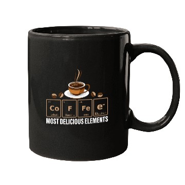 Discover Coffee Fun mosts Delicious Elements caffinated Scientist Mugs